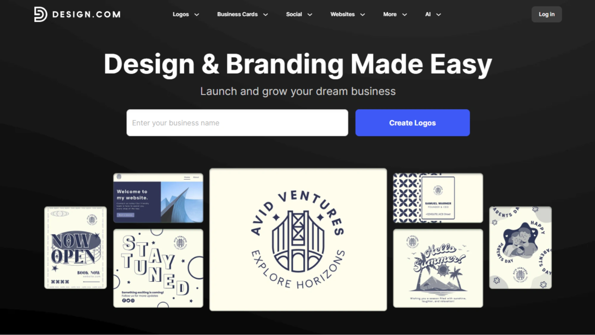 Design.com: Complete Branding AI Website Builder design-com-best-ai-website-generator-for-complete-branding