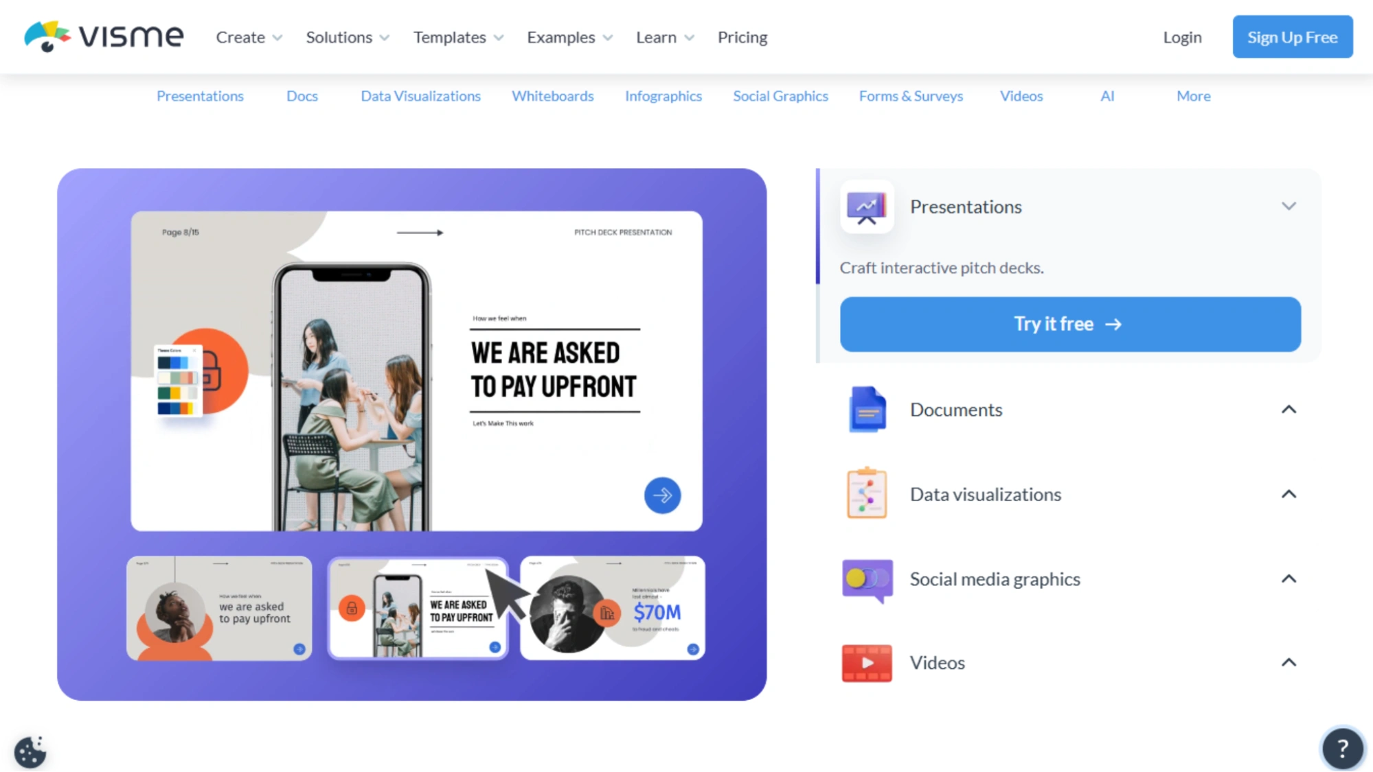 Visme: Visual Marketing Website Builder visme-best-for-visual-landing-pages-marketing-sites