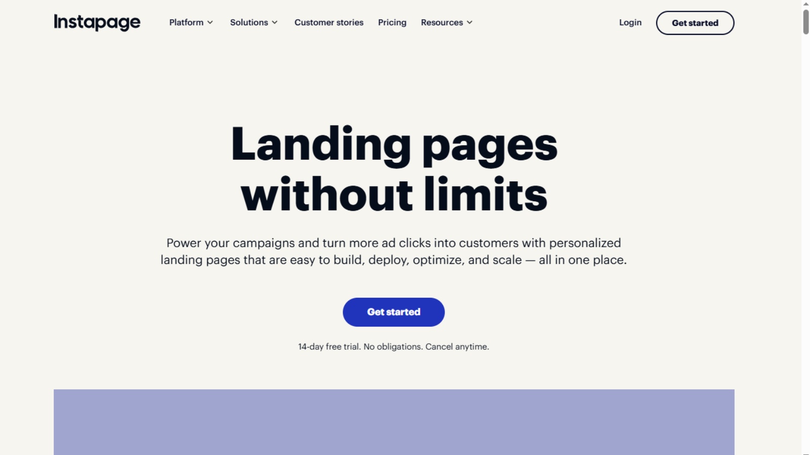 Instapage Review instapage-review